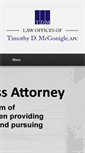 Mobile Screenshot of businesslawoflosangeles.com